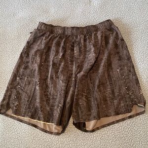 Lululemon men’s surge shorts 5” unlined